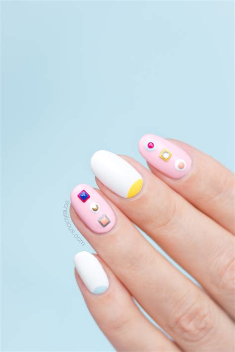 Spring Nail Design Inspired by Fendi [TUTORIAL].